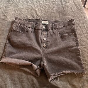 Madewell Button-Fly Jean Shorts